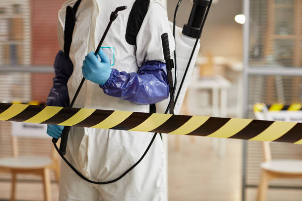 Professional Biohazard Cleanup technician working in Lynch, NE